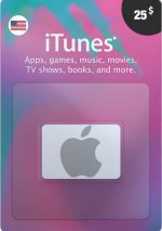 iTunes Gift Card 25 USD