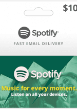 Spotify 10 USD