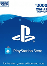 PlayStation Gift Card 2000 INR