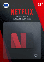 Código Netflix 25 euros