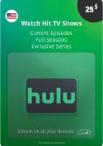 HULU gift card 25 USD