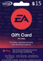 EA Origin Cash Card 15 USD
